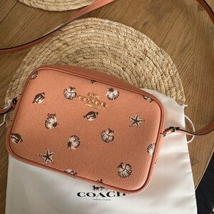 Coach Coral Seashell Crossbody Bag